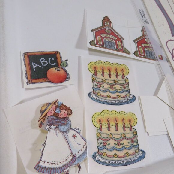 Warm Colors Kids, School & Graduation Scrapbook Pages and stickers - Picture 2 of 14